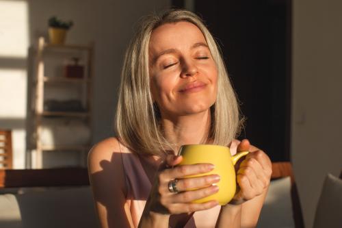 happy woman